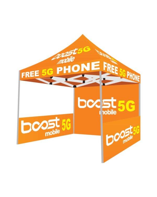10x10 Boost Mobile 5G canopy tent