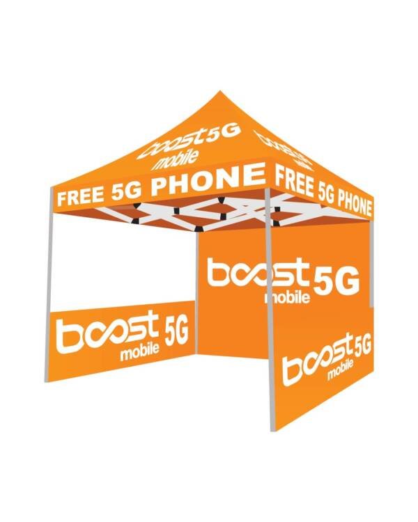 10x10 Boost Mobile 5G canopy tent
