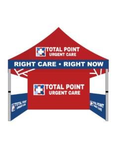 Total Point Urgent Care canopy tent