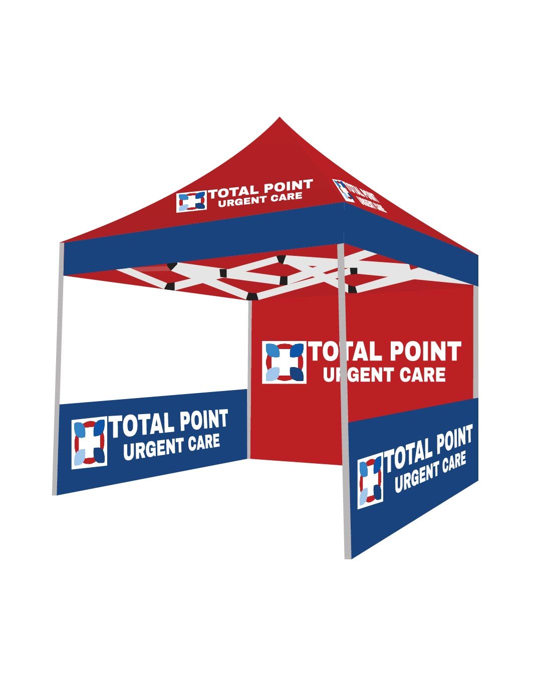 Total Point Urgent Care canopy tent