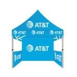 5x5 AT&T advertising canopy tent