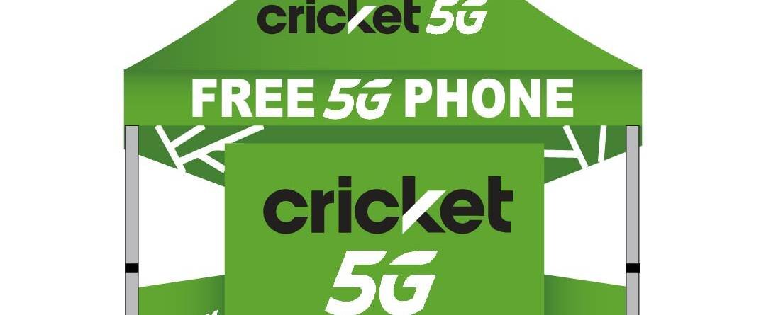 5x5 Cricket 5G canopy tent