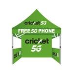 5x5 Cricket 5G canopy tent