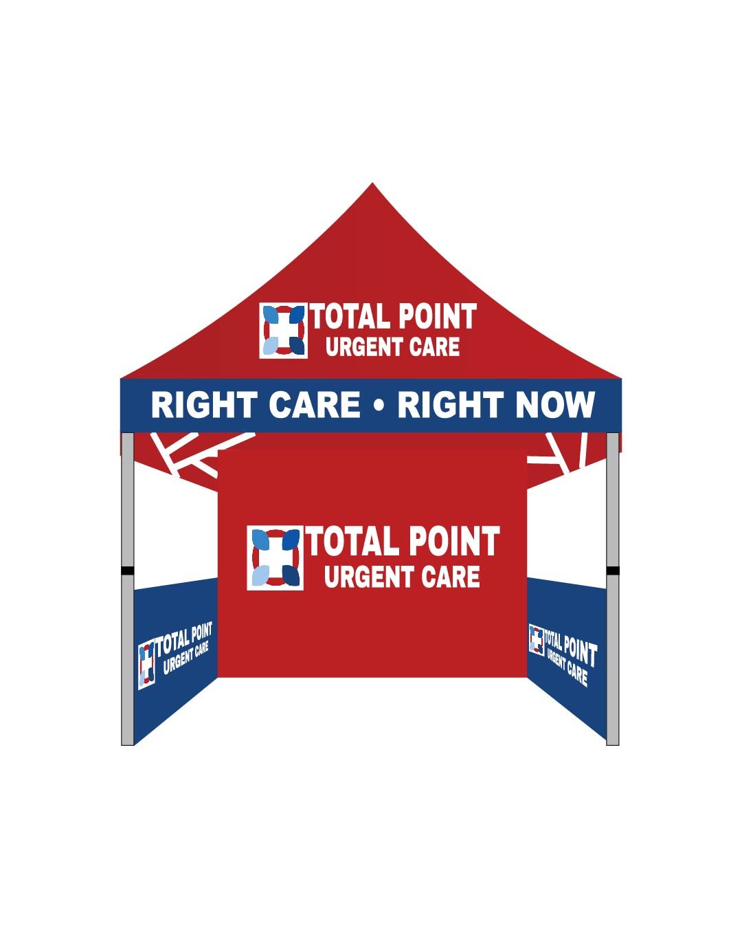 Total Point Urgent Care canopy tent
