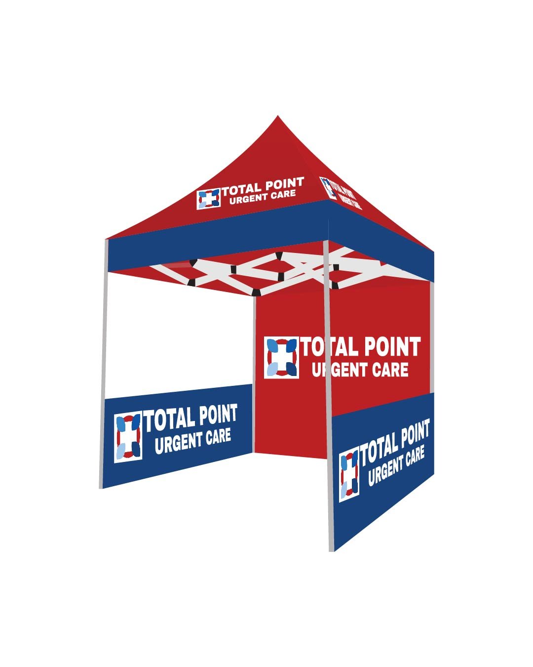 Total Point Urgent Care canopy tent