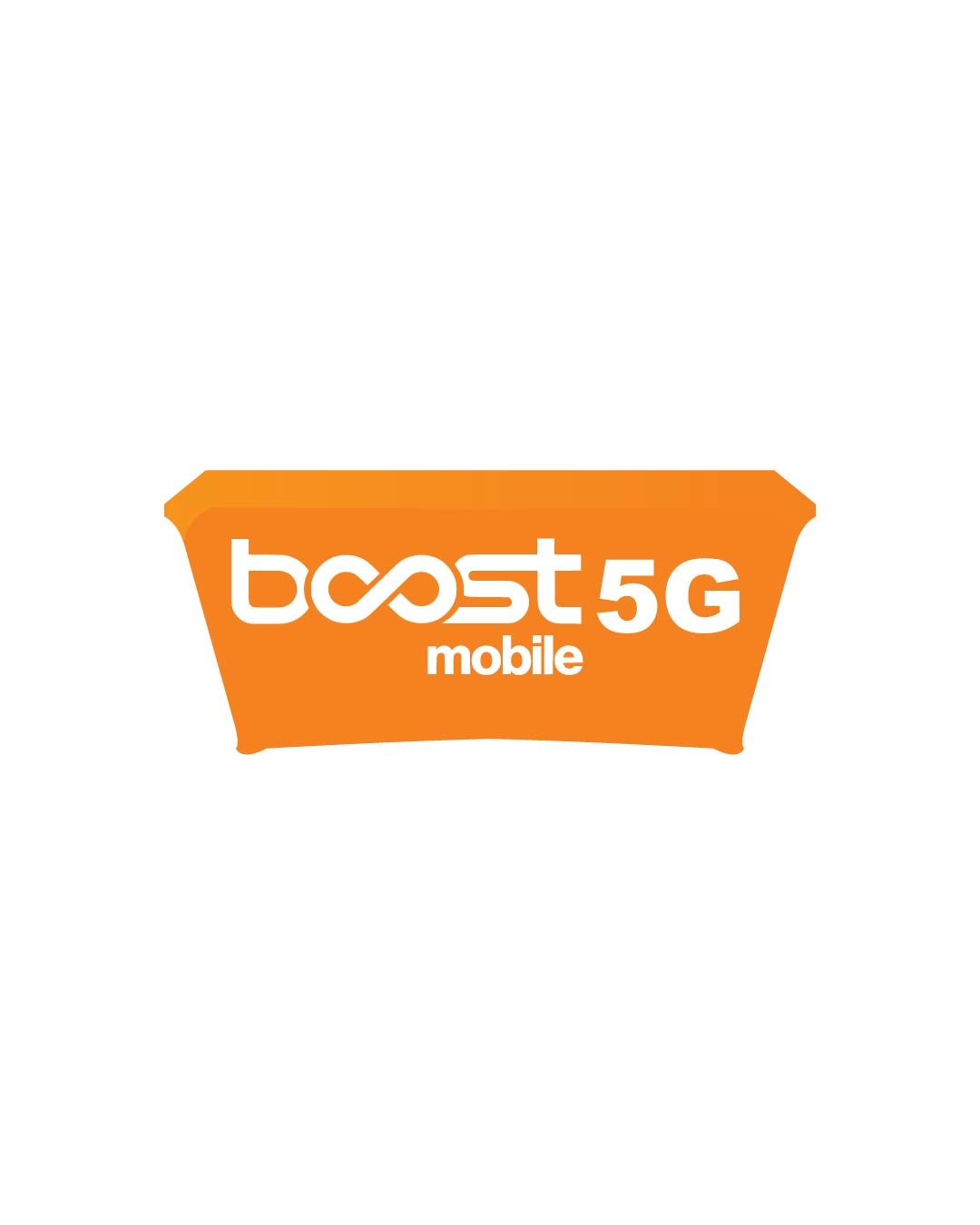 6FT Boost Mobile 5G stretch table cover