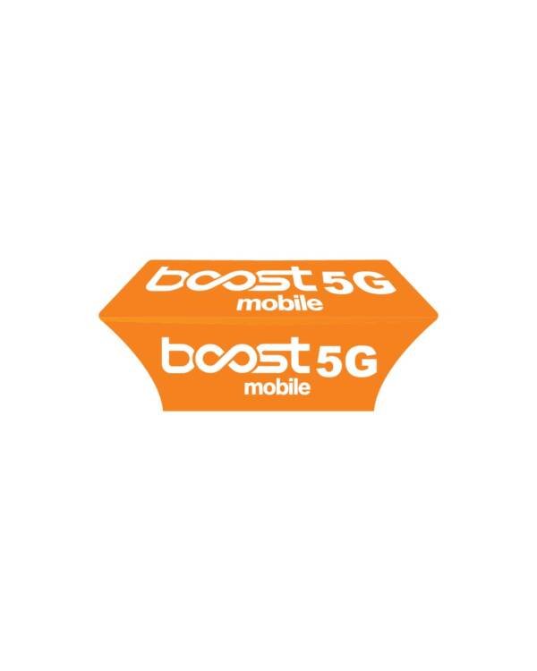 6FT Boost Mobile 5G stretch table cover