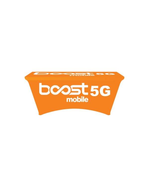 6FT Boost Mobile 5G stretch table cover