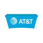 6FT AT&T Advertising Stretch Table Cover