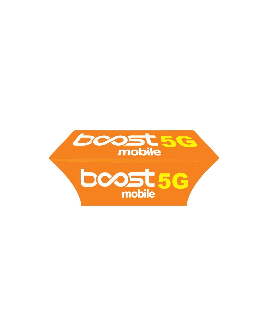 6FT Boost Mobile 5G table cover