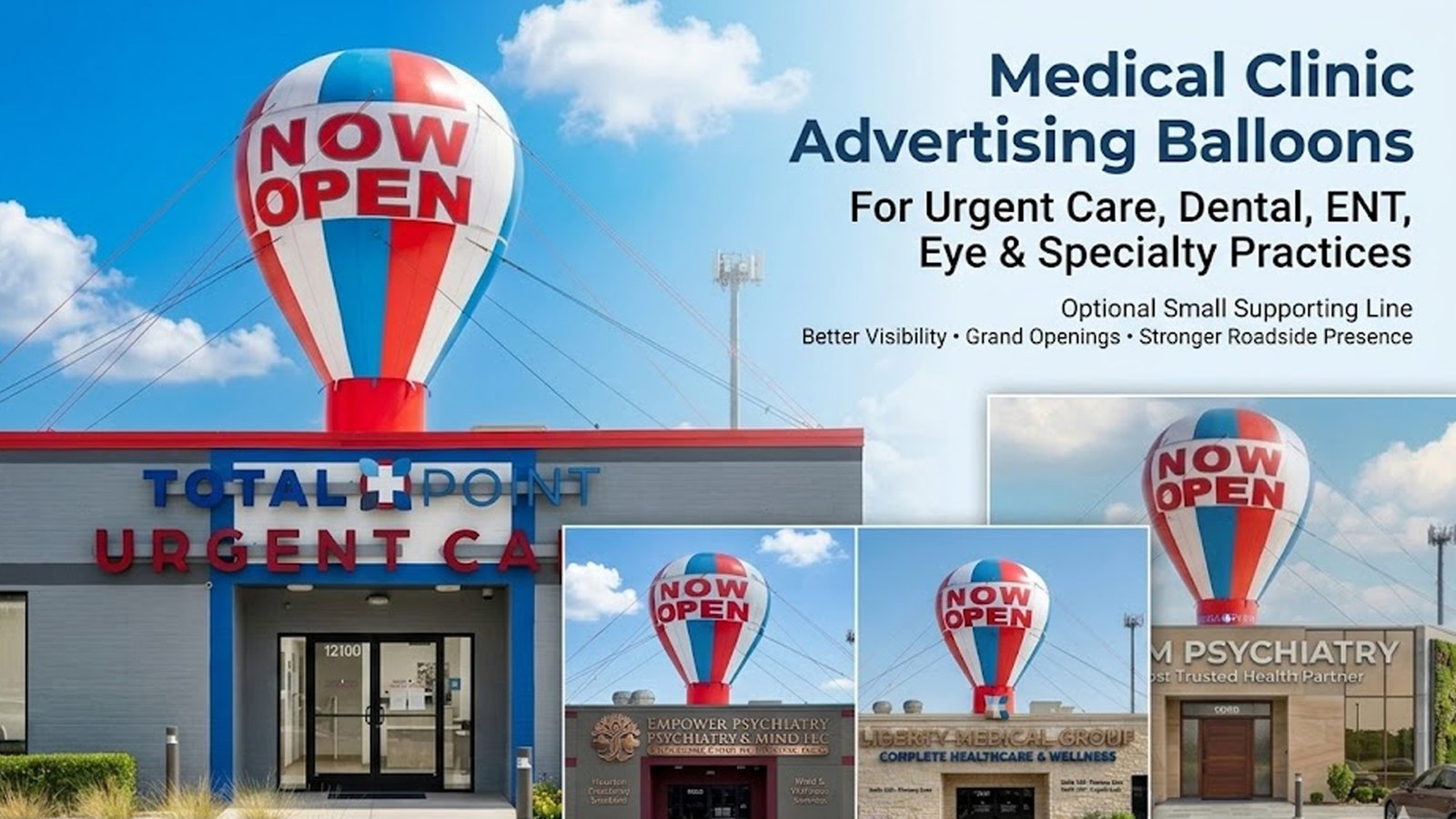 Buy Medical Clinic Advertising Balloons