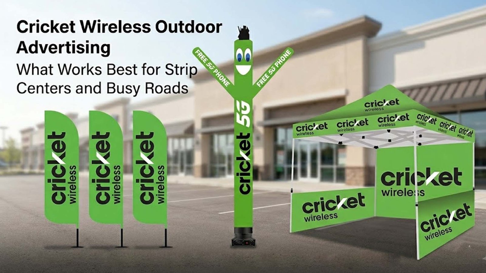 Cricket Wireless Outdoor Advertising