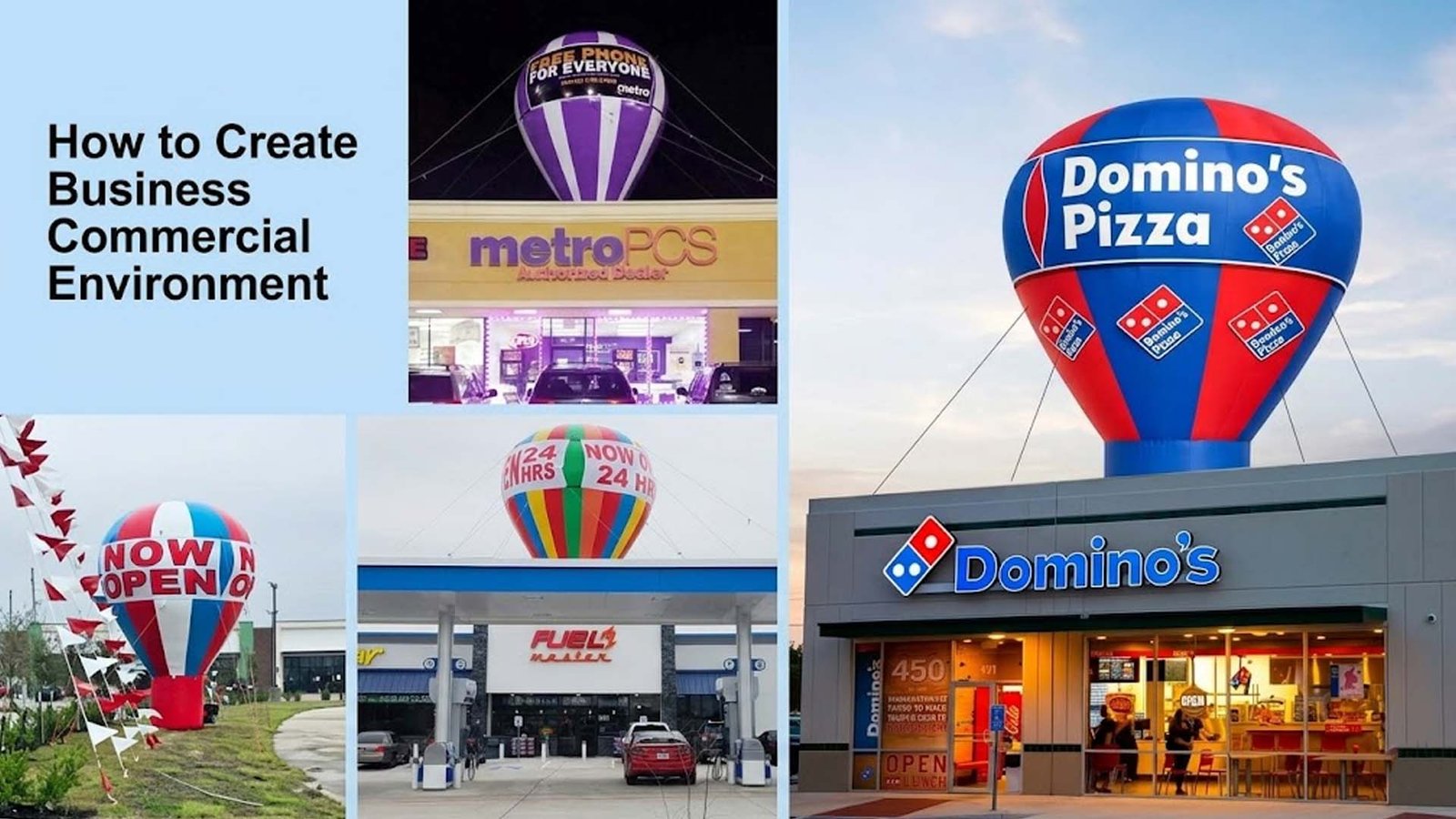 Giant Advertising Balloons for Sale in Texas