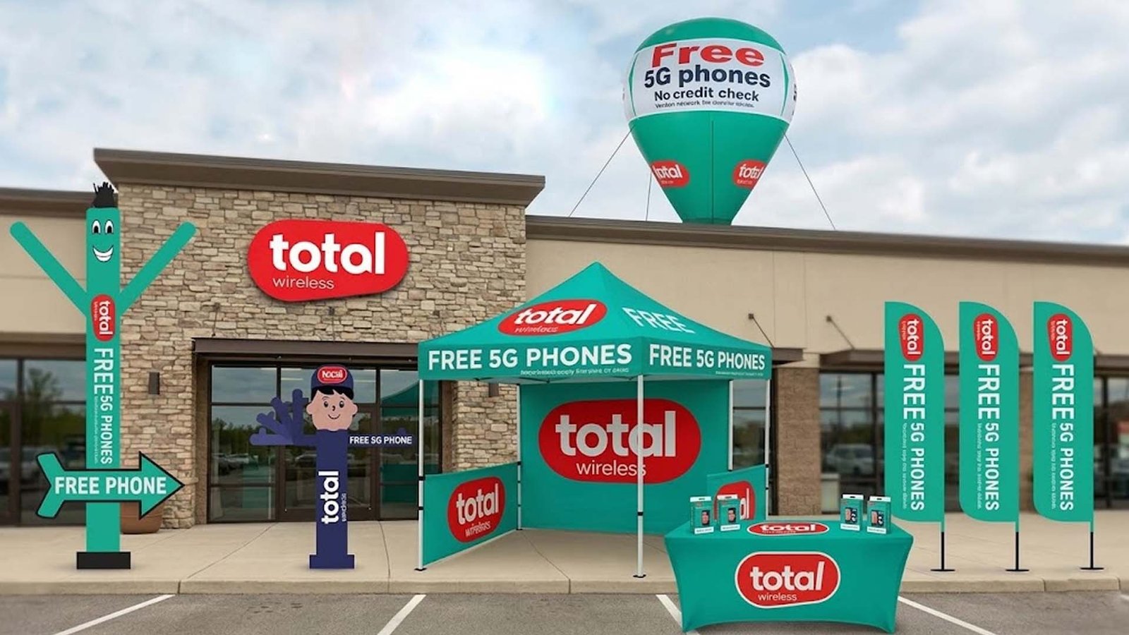 Total Wireless advertising products