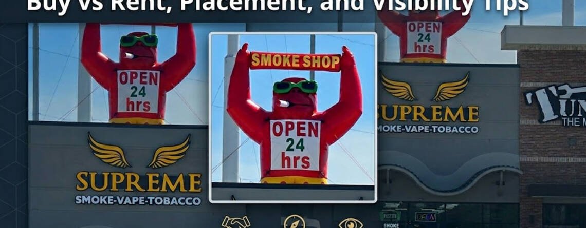 Smoke Shop Rooftop Advertising Guide: Buy vs Rent, Placement, and Visibility Tips