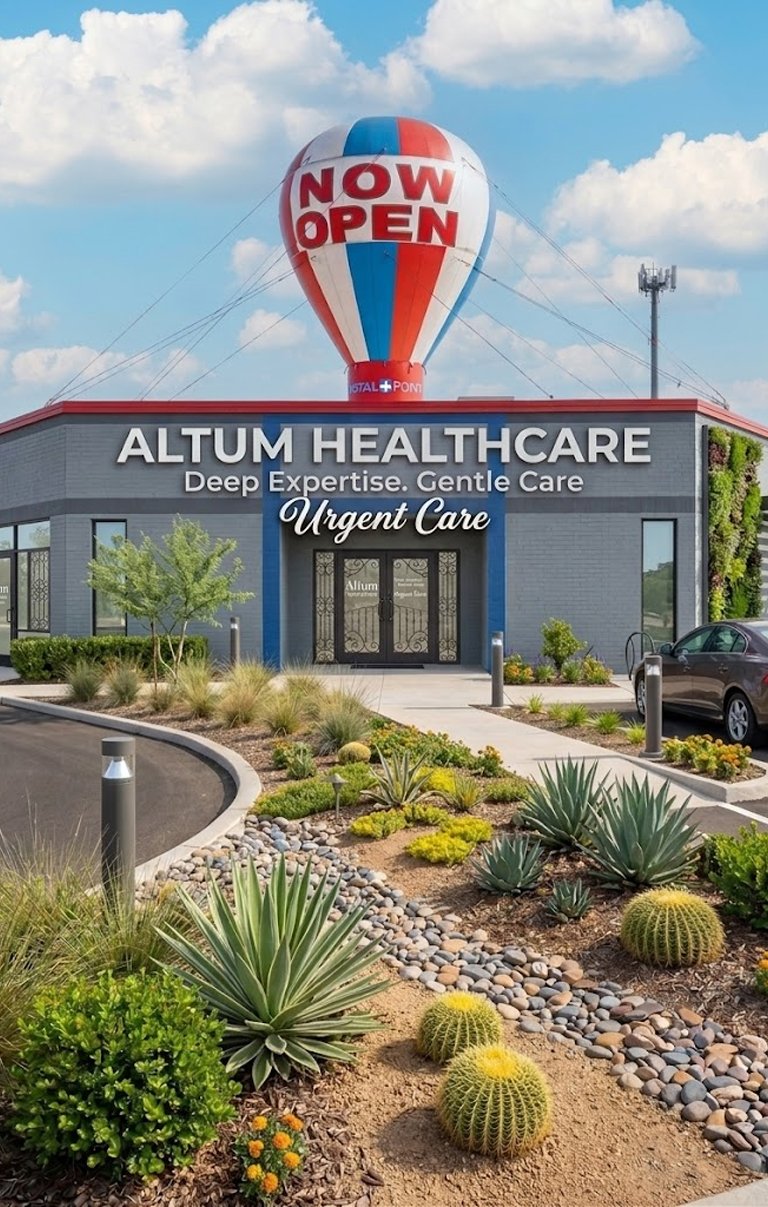 Giant rooftop advertising balloon example for stronger roadside business visibility