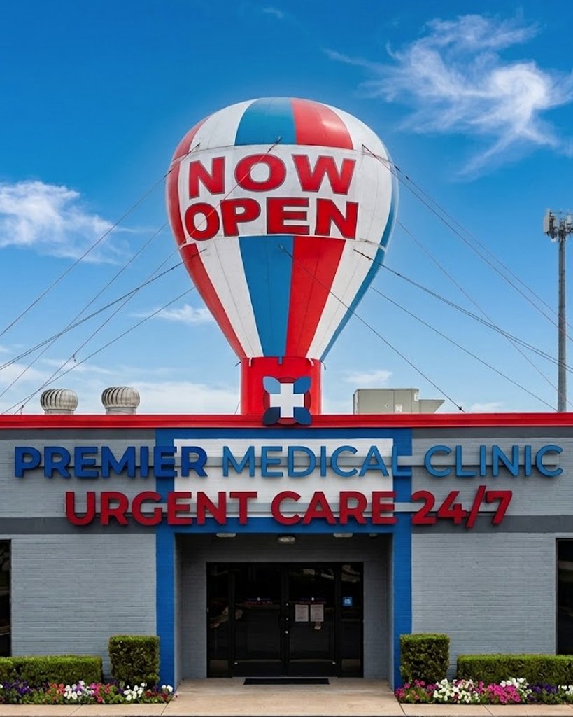 High-visibility outdoor advertising balloon example for commercial properties