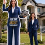 10FT Custom Female Realtor Character Inflatable