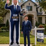 10FT Custom Male Realtor Inflatable Display
