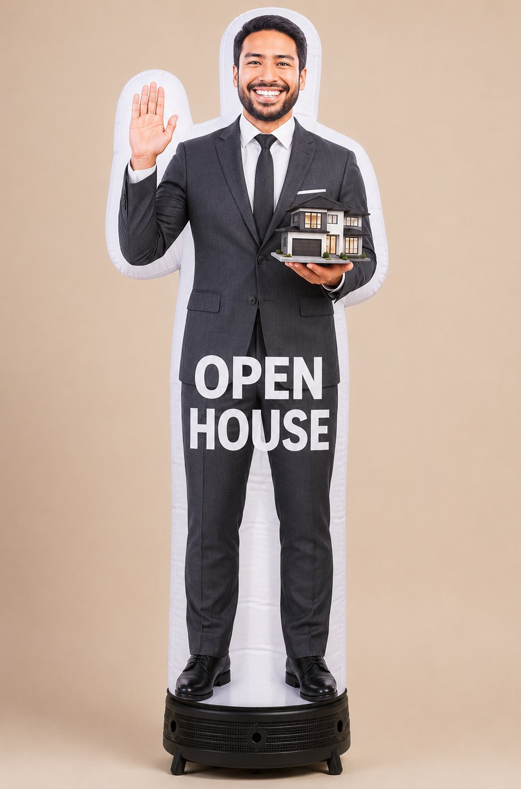 Custom Realtor Inflatable Wavers for Open Houses | Payless Balloons