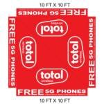 10x10 Total Wireless tent cover Red