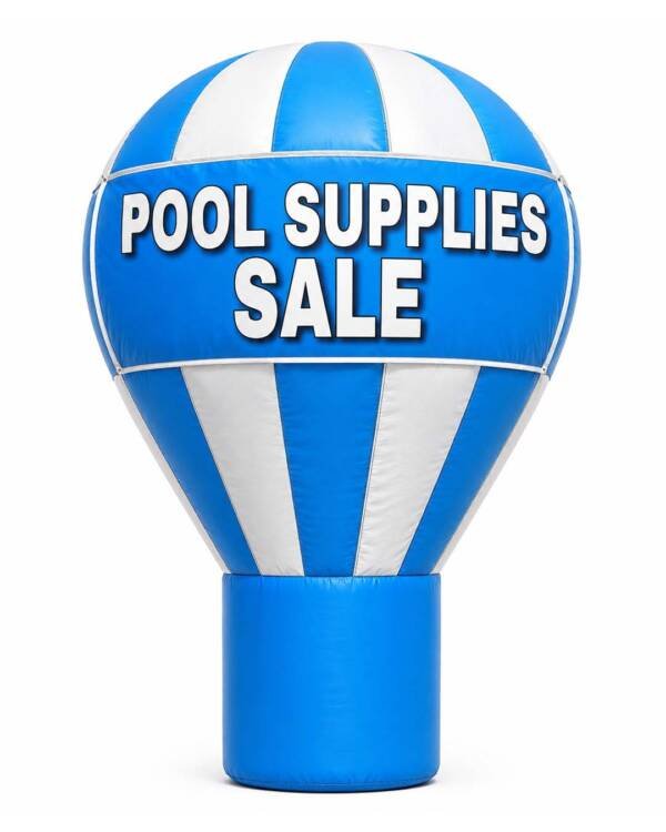 22ft Pool Supplies Sale Giant Rooftop Advertising Balloon