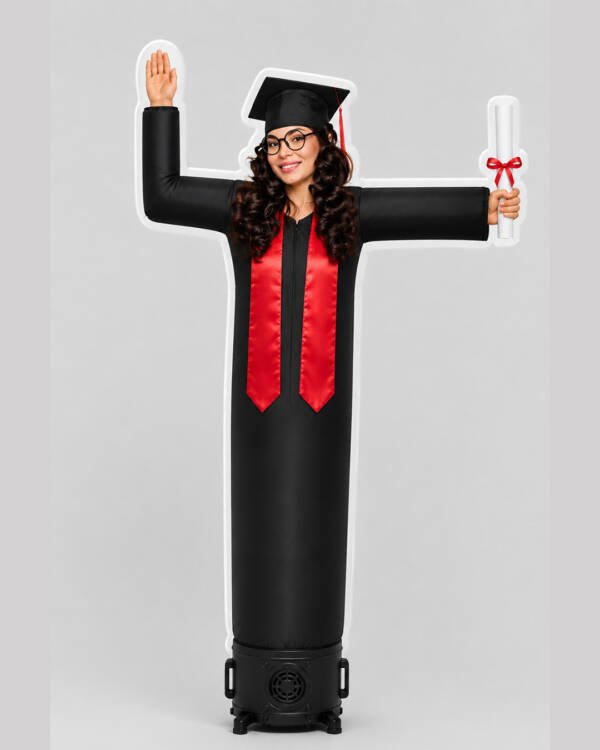 10FT Female Graduate Character Inflatable Display