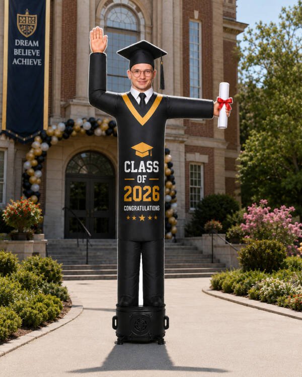 10FT Male Graduate Character Inflatable