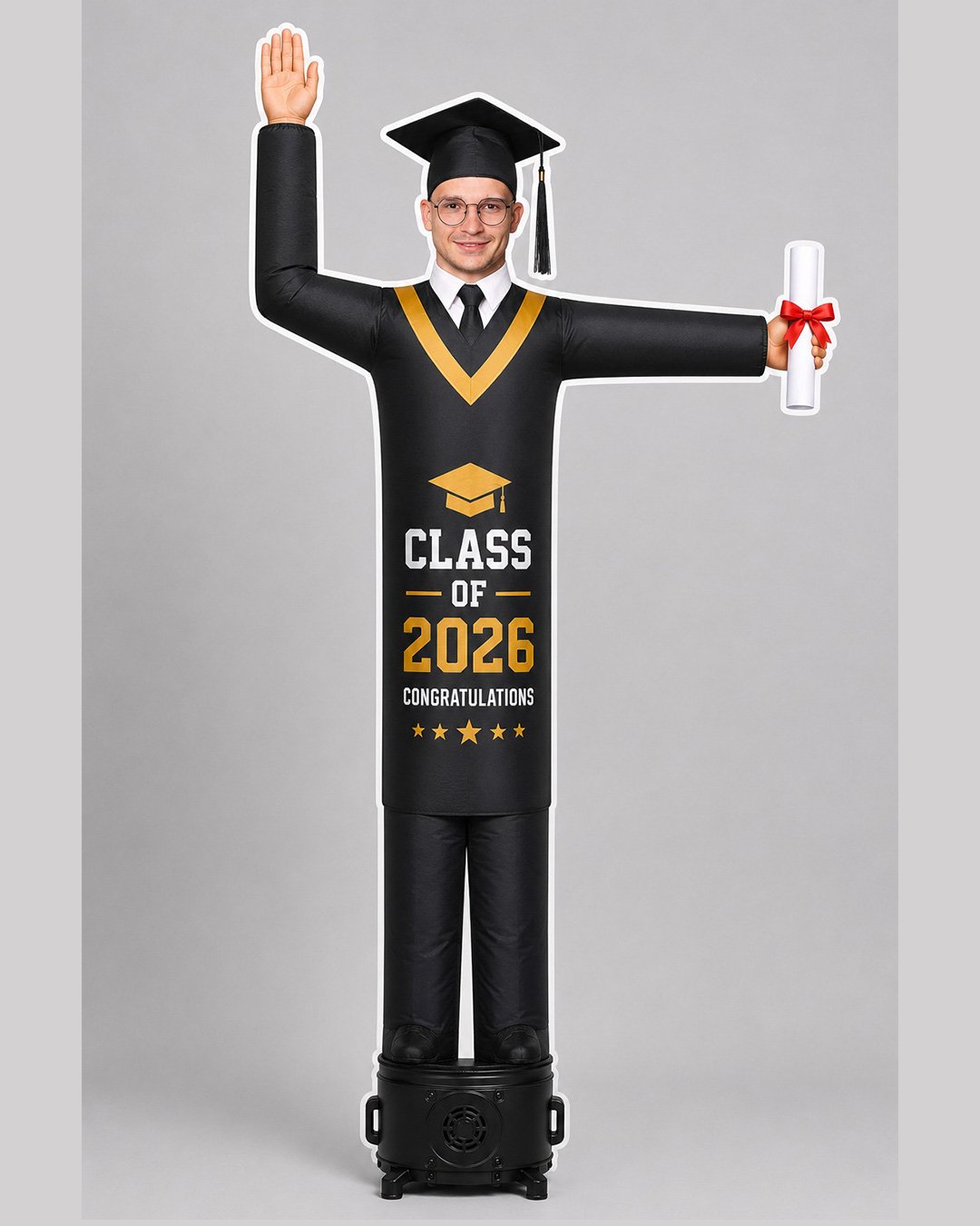 10FT Male Graduate Character Inflatable