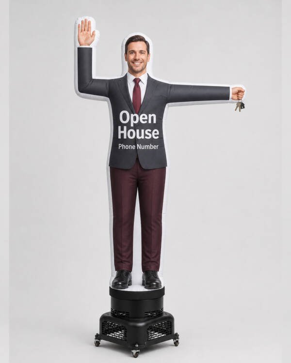 10FT Male Realtor Character Inflatable