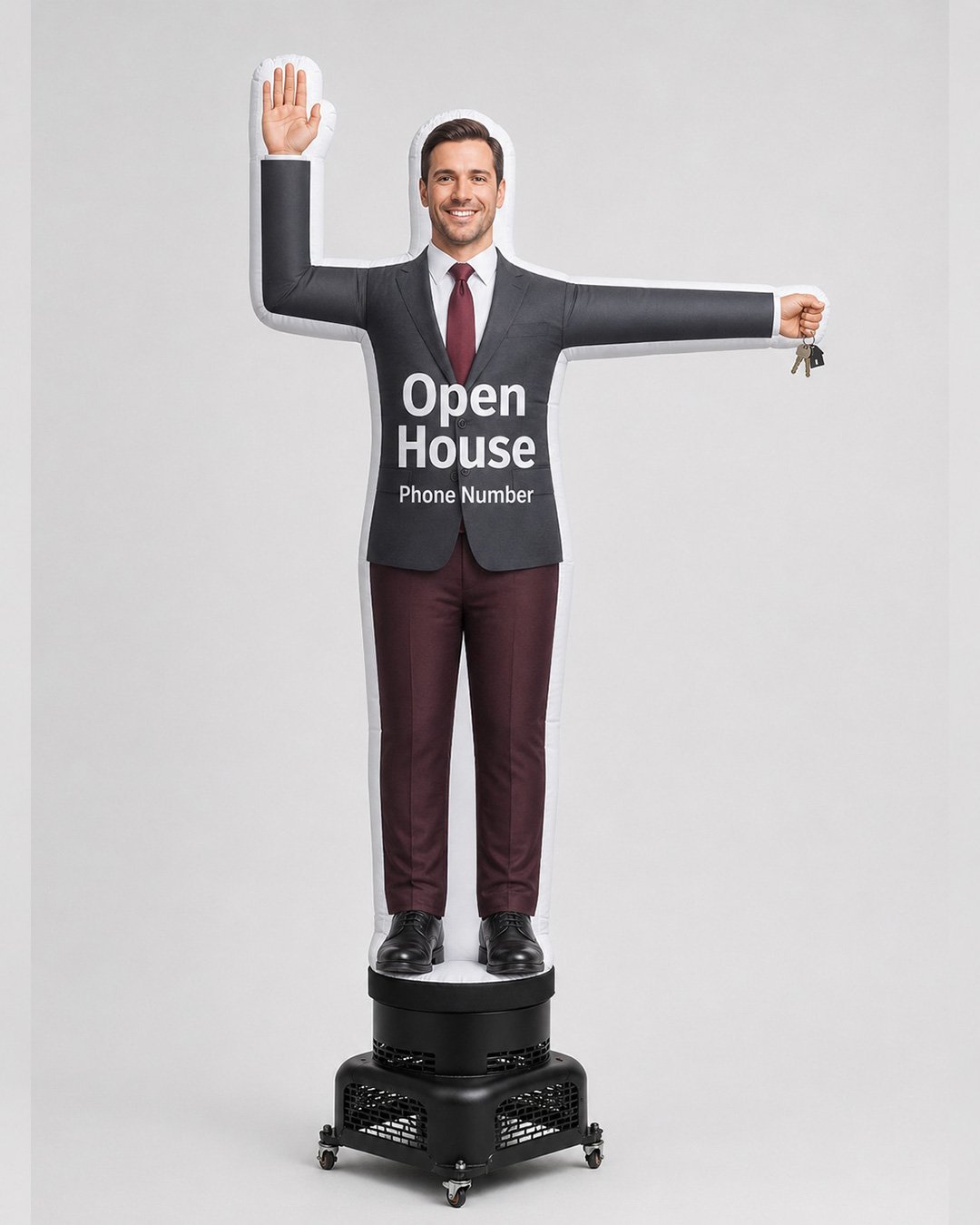 10FT Male Realtor Character Inflatable