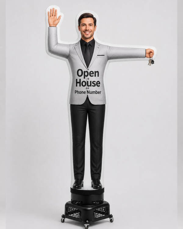 10FT Male Realtor Character Inflatable