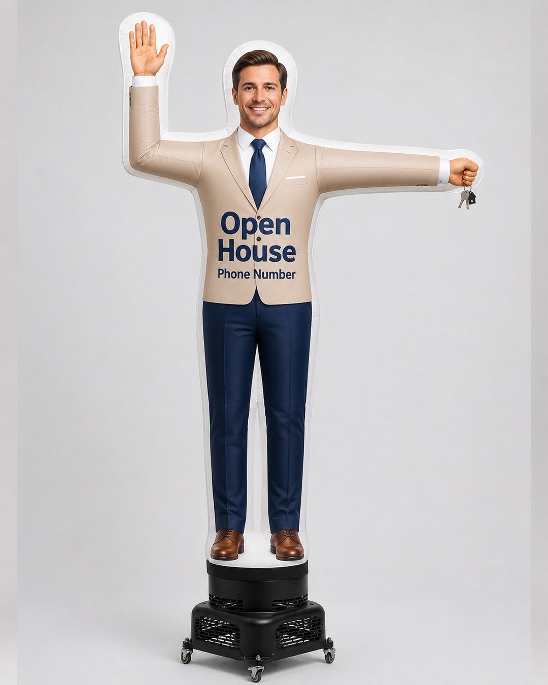 10FT Male Realtor Character Inflatable