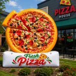 20ft giant pizza advertising inflatable