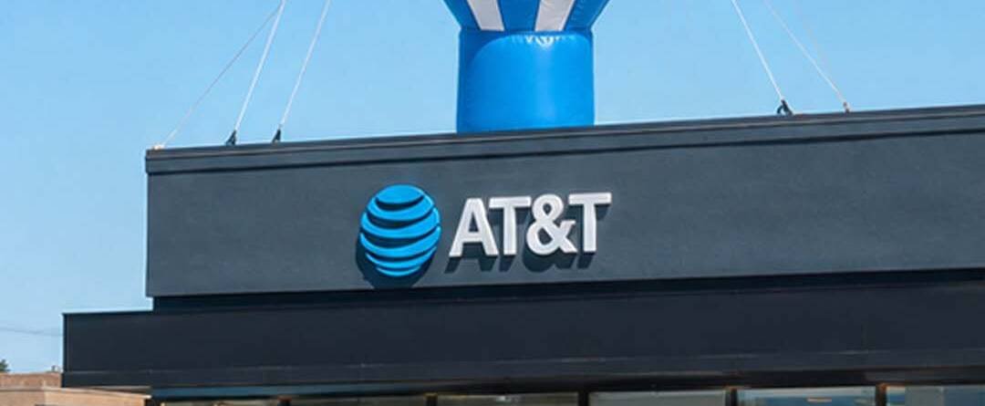 22ft AT&T Giant Rooftop Advertising Balloon