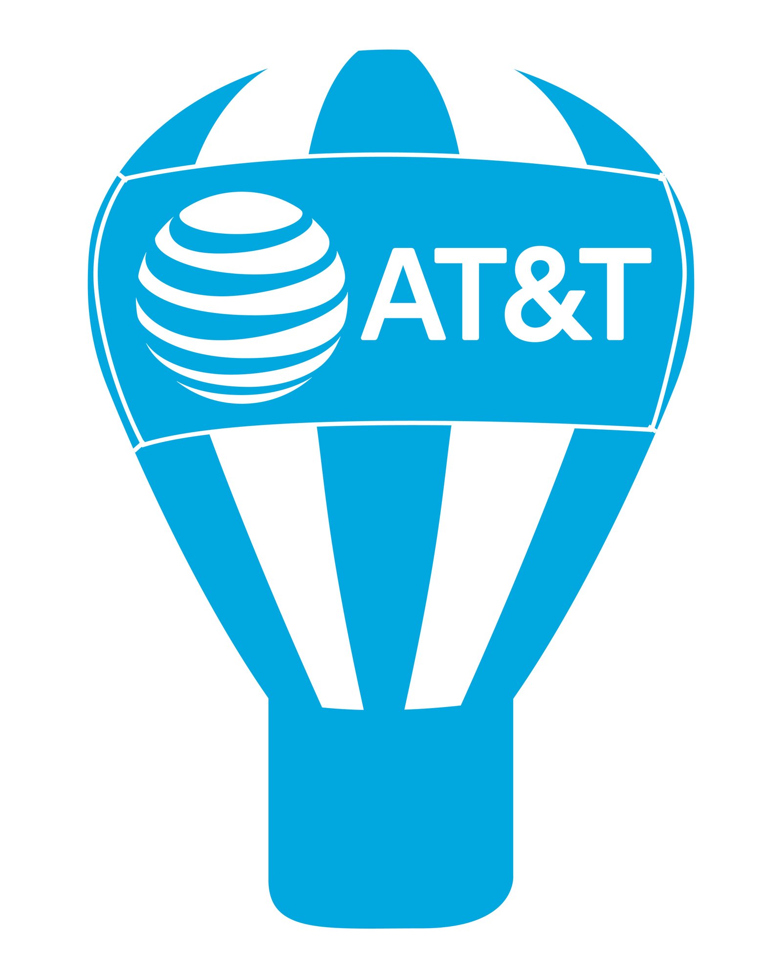 22ft AT&T Giant Rooftop Advertising Balloon