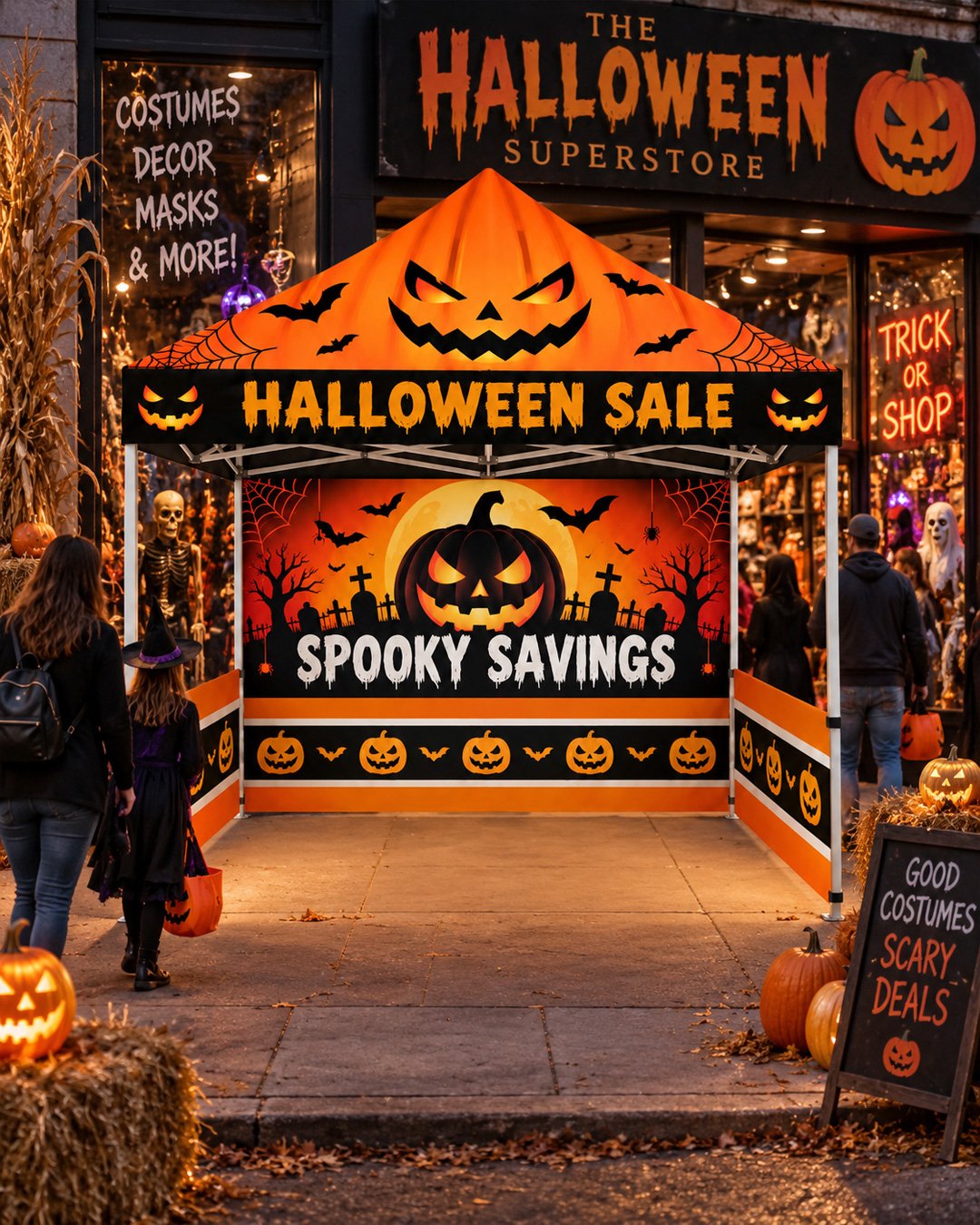 10x10 Halloween sale canopy tent
