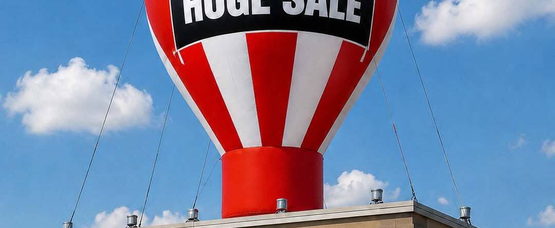 22Ft-Mattress-Huge-Sale-Rooftop-Advertising-Balloon
