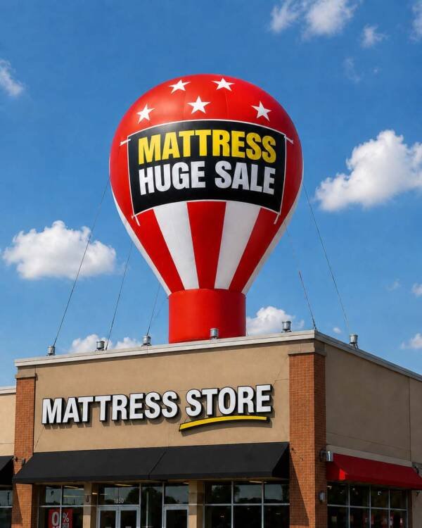 22Ft-Mattress-Huge-Sale-Rooftop-Advertising-Balloon