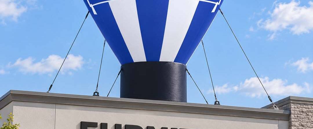 22ft Grand Opening Giant Rooftop Advertising Balloon