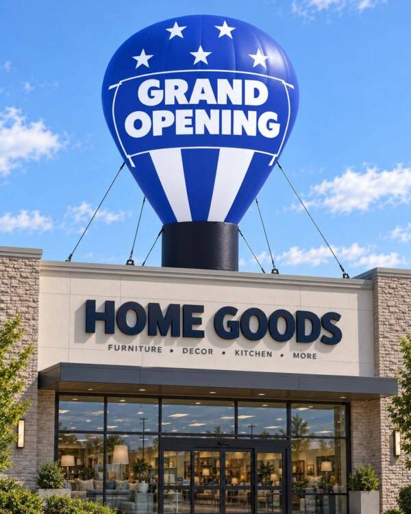 22ft Grand Opening Giant Rooftop Advertising Balloon