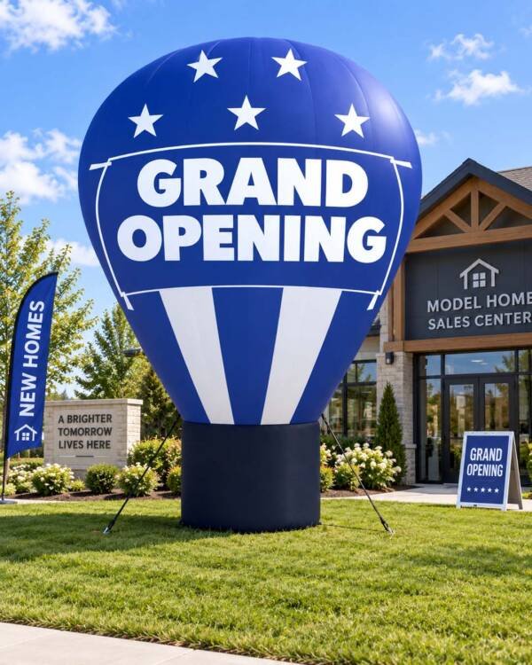 22ft Grand Opening Giant Rooftop Advertising Balloon