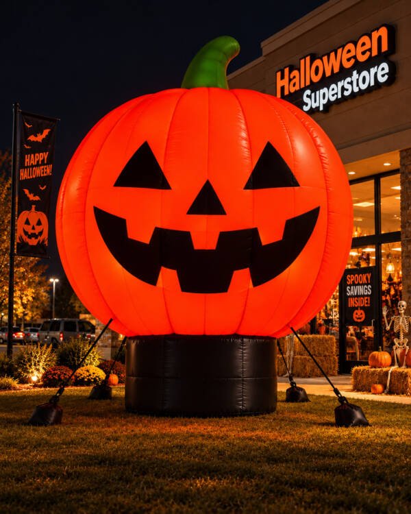 22ft giant Halloween pumpkin inflatable