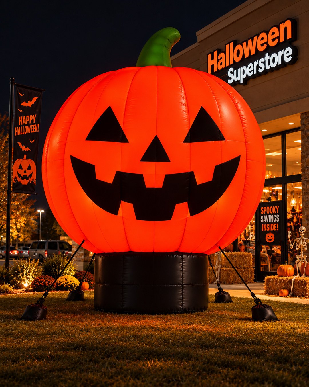 22ft giant Halloween pumpkin inflatable
