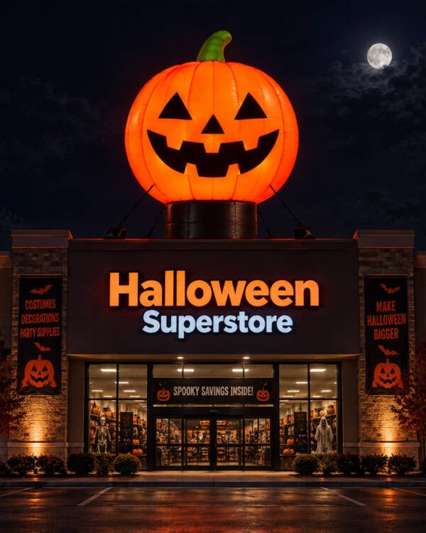 22ft giant Halloween pumpkin inflatable