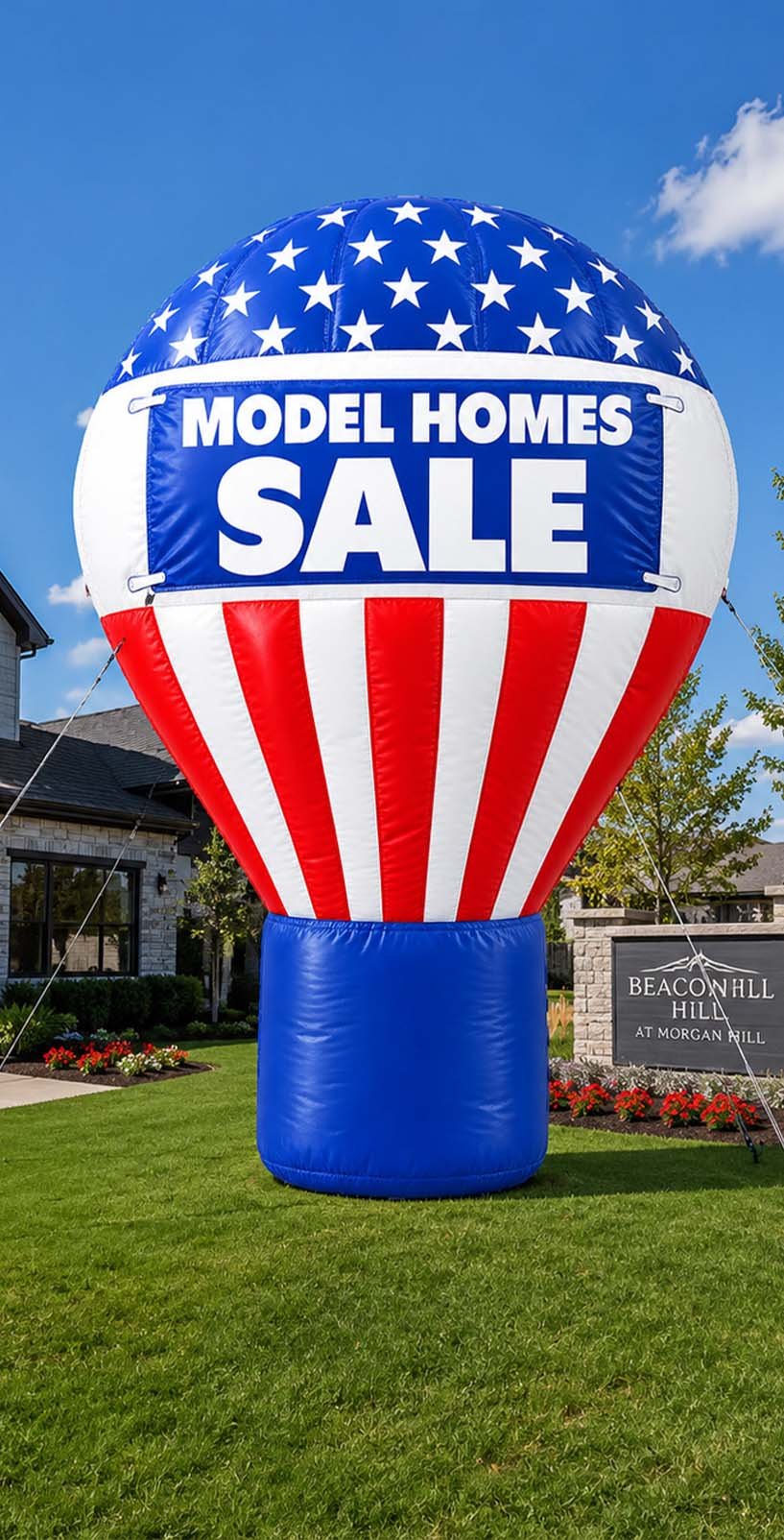 22ft Rooftop Model Home Giant Advertising Balloon