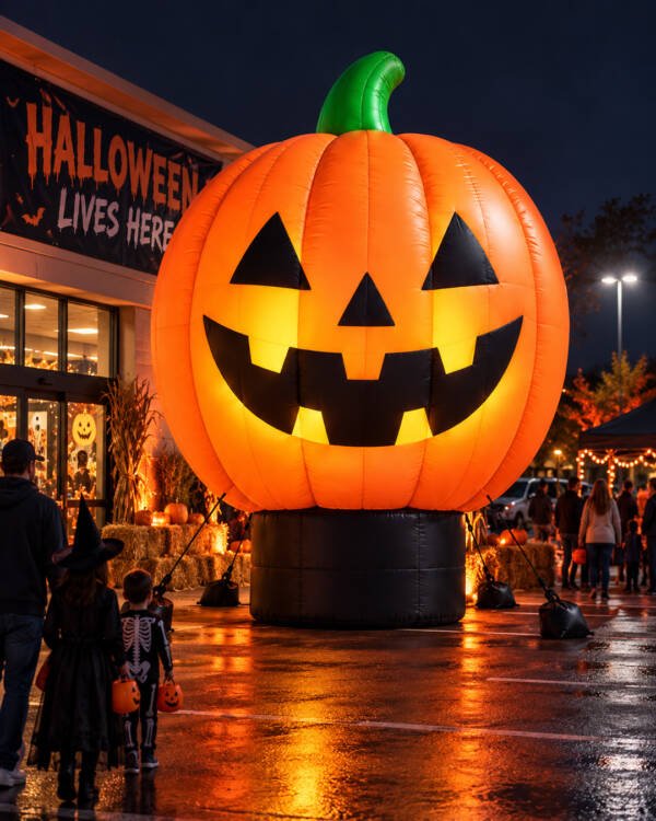 22ft giant Halloween pumpkin inflatable