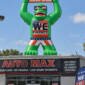 22ft giant gorilla rooftop advertising inflatable