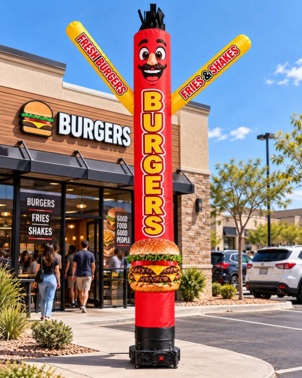 20FT Burgers Air Dancer