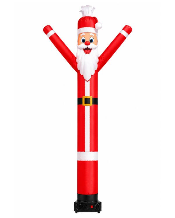 20FT Santa Character Air Inflatable Dancer – Giant Holiday Storefront Advertising Inflatable - Image 1